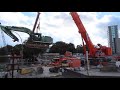 Soeren66 - LIEBHERR LTM 1500-8.1 und TEREX DEMAG AC 500-2 beim Abbruch einer Brücke