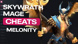 HOW IS THIS LEGAL 🤯 7.41 SKYWRATH MAGE CHEAT | Melonity V2