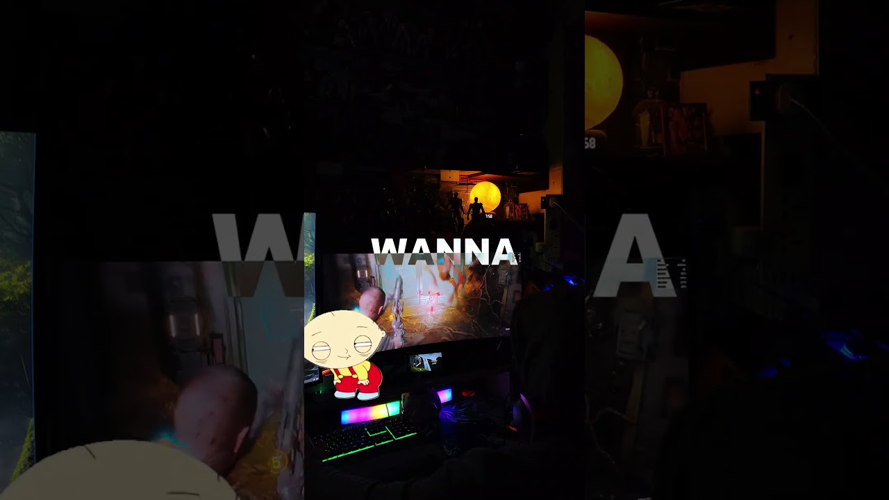 Stewie getting nasty wit it.. 