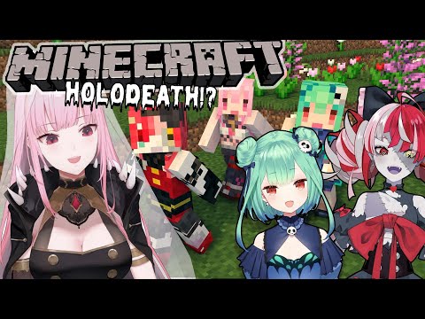【MINECRAFT COLLAB】HOLODEATH's First Adventure! with Rushia and Ollie! #hololiveenglish