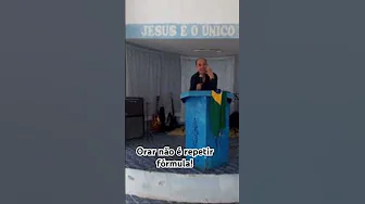 Trecho da Pregação: ORAR NÃO É REZAR- Pr. Sandro Wagner da Graça ##fe #paz #oração #pregação #culto thumbnail