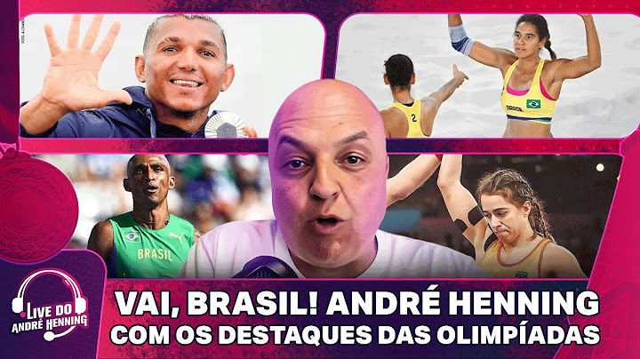 ISAQUIAS CONQUISTA A PRATA; PIU NA FINAL; ANA PATRÍCIA E DUDA EM BUSCA DO OURO | LIVE DO ANDRÉ