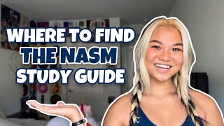 HOW TO FIND THE NASM STUDY GUIDE