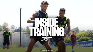 INSIDE TRAINING | Hard work in the California heat | Los Angeles