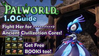 Palworld 1.0 -  AI Core Pain - Ancient Civilization Core (10-20 Per 30 Mins) Farm Pal Books too!