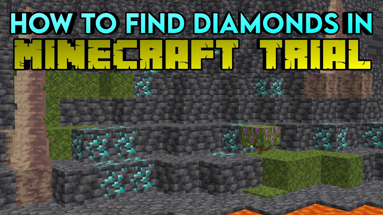 How to find DIAMONDS in Minecraft Trial 1.18 | NEW Update - YouTube