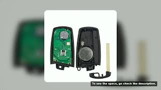 KEYYOU 3/4 Buttons Remote Key Fob For BMW 5 7 F Series FEM / BDC,CAS4,CAS4+ 2012-2017 YGOHUF5662/YGO