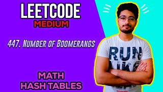 447. Number of Boomerangs | LEETCODE MEDIUM