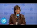 Switzerland on the Protection of Humanitarian & United Nations Personnel - Media Stakeout