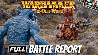 🪓 Slayer Host vs Troll Horde | Old World Full Battle Report ⚔️