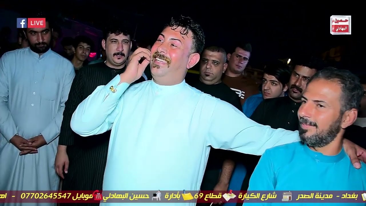 هوسات امناوب بين مهاويل العاصمه في عرس حسن الحمراني حضور جميع مهاويل بغداد وميسان2025