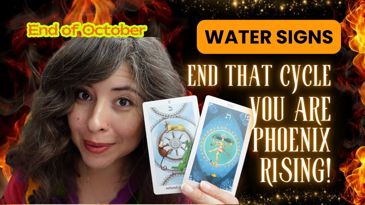 Water Signs: 🌊 END THAT CYCLE! You are protected! #watersigns #tarot #scorpio #pisces #cancer