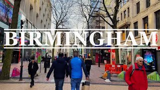 THIS IS BIRMINGHAM CITY CENTRE, UK Walking Tour [4K]