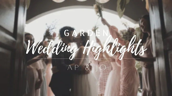 Garden Wedding Highlights by Veronica De Guzman Ph...