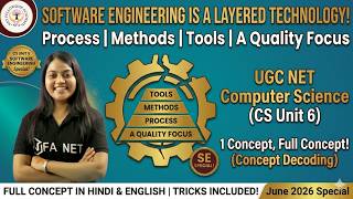 Software Engineering as a Layered Technology | UGC NET Computer Science