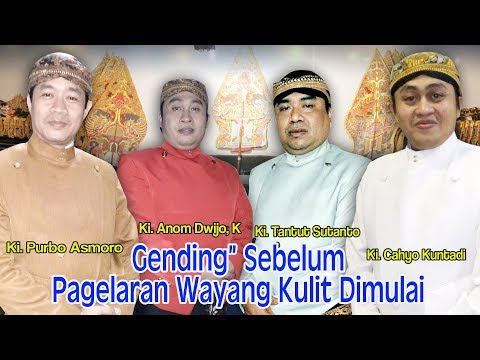 Gending” Sebelum Pagelaran Wayang Kulit Dimulai