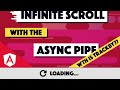 Can you do INFINITE scroll reactively in Angular? (no manual subscribes)