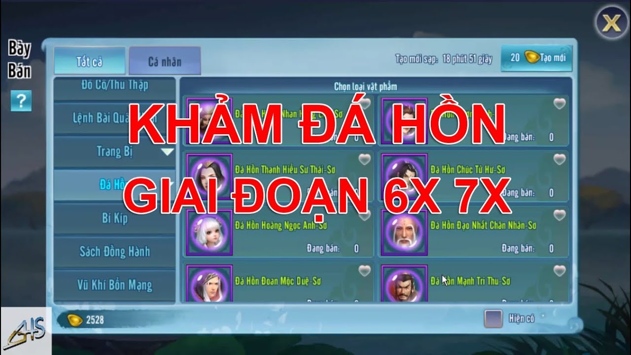 VLTK Mobile - Hướng dẫn khảm đá hồn 6x 7x hiệu quả vltkm