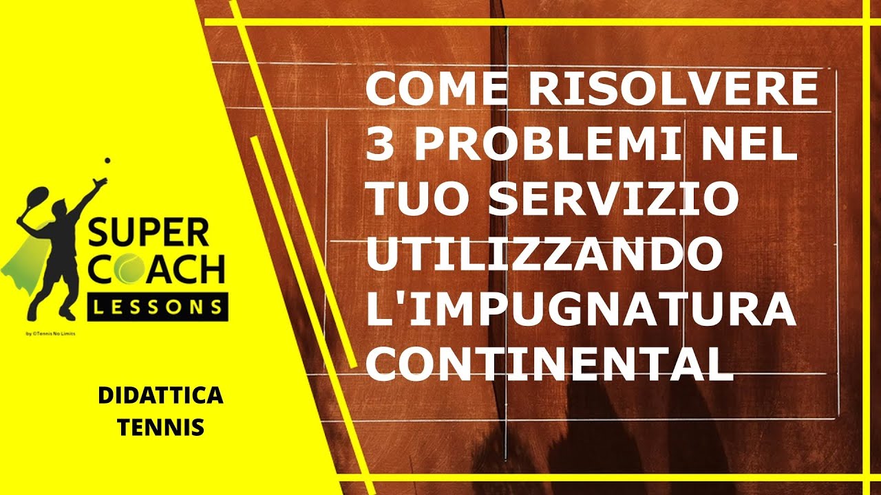 Come Risolvere 3 Problemi nel tuo Servizio utilizzando l’Impugnatura Continental