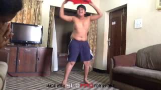 fat kid dancing
