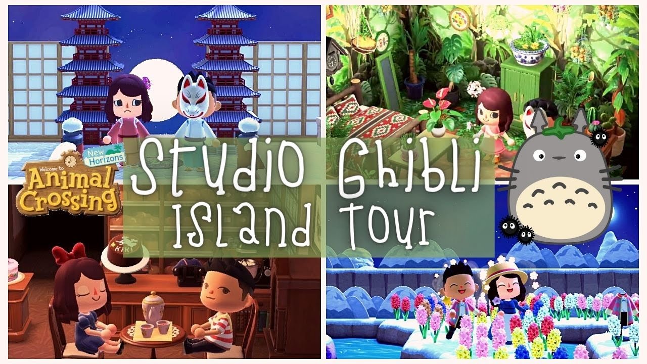 AMAZING STUDIO GHIBLI Island Tour! (Pokyland) Animal Crossing New
