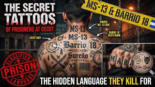 The Secret Tattoos of Prisoners at CECOT: The Hidden Language of MS-13 & Barrio 18