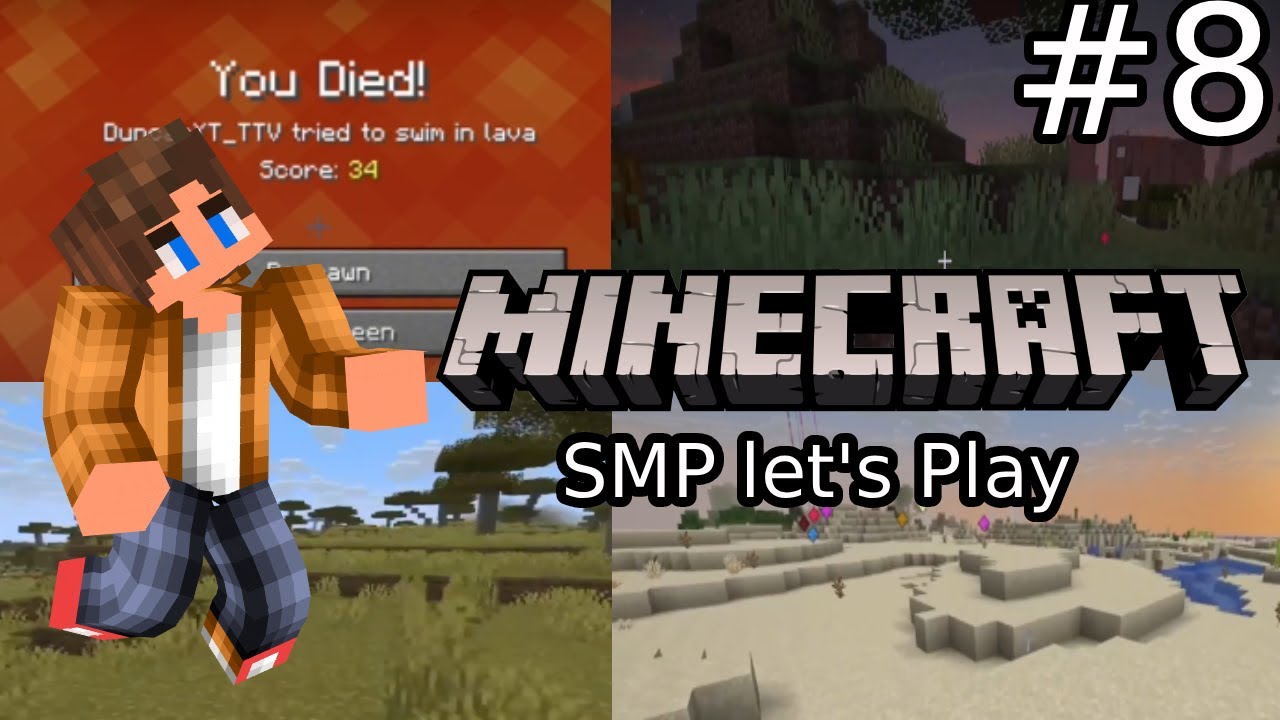More Exploring For Stuff | Minecraft SMP Let's Play episode 8 - YouTube