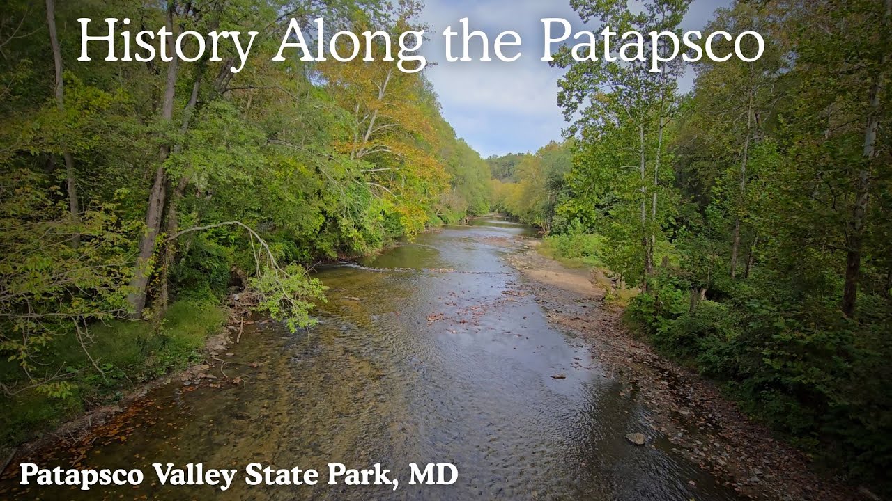 Исследуем скрытую историю в государственном парке долины Патапско в Мэриленде