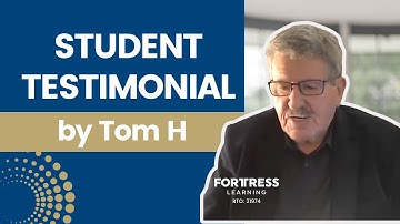 Video Testimonial TAE40116 Certificate IV in Training and Assessment by Tom H