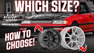 WHAT SIZE WHEEL IS RIGHT FOR YOUR CAR?