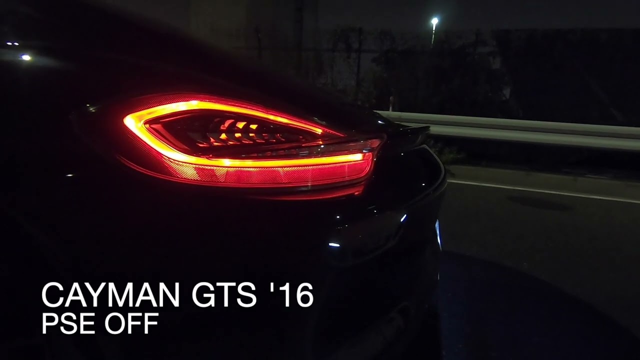 【音比較】Compare PORSCHE 981 PSE sound. / ポルシェ981型Boxster、CaymanのBase vs S vs GTSのサウンド聴き比べ。