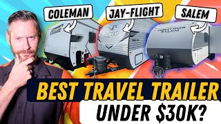 RV tech reviews Coleman, Jay Flight and Salem travel trailers UNDERCOVER
