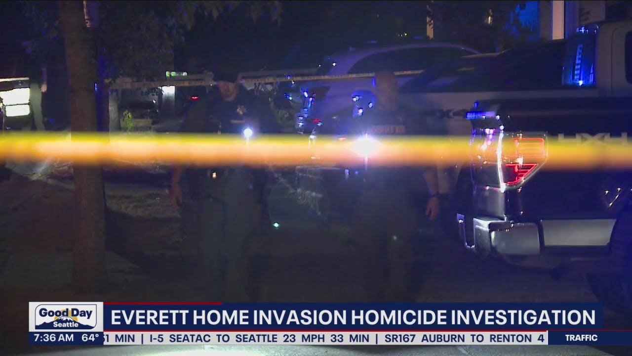 Everett home invasion homicide investigation | FOX 13 Seattle - YouTube