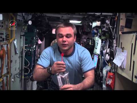 Видео урок из космоса