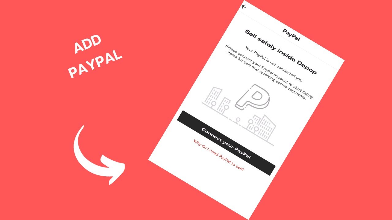 How to add/Change paypal Account on Depop - YouTube