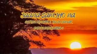Jaana samjho na||lyrics||song||Aditya Rikhari & Tulsi Kumar#song#lyrics
