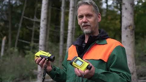 Measuring tree height with a laser rangefinder and clinometer