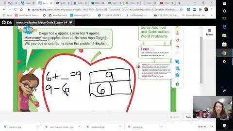 Envision Lesson 1-9 Solve Addition and Subtraction Word Problems