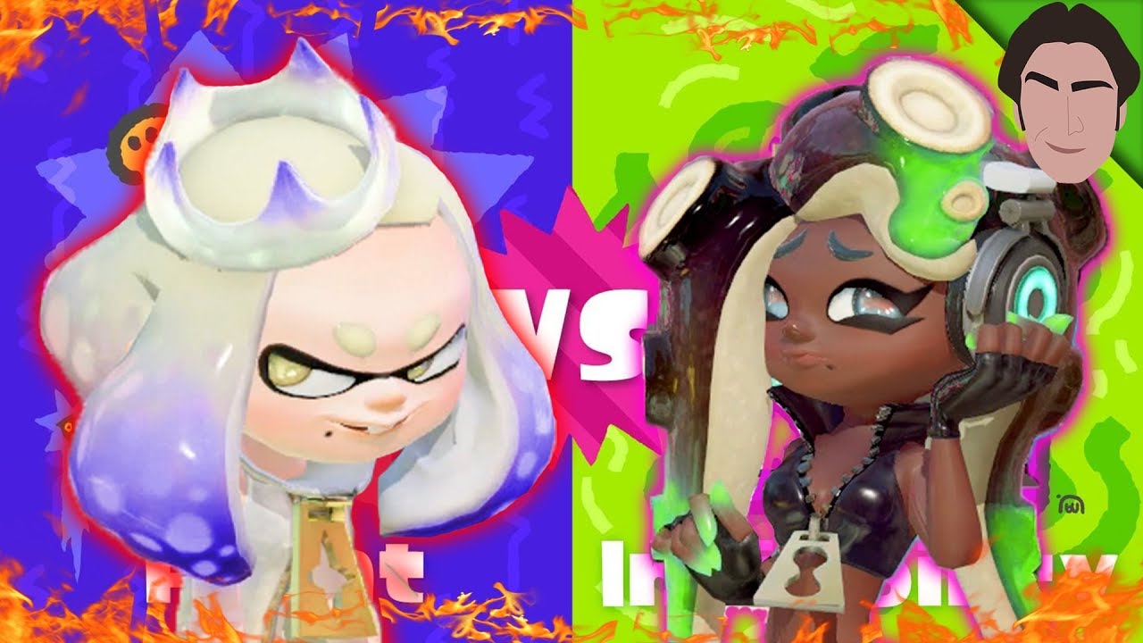 Pearl RIGS the VOTE!! Flight VS Invisibility Splatfest Splatoon 2 - YouTube