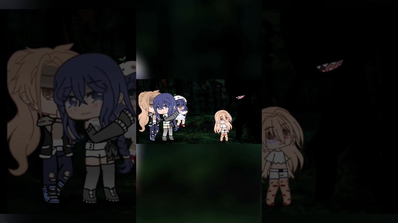 ⁣kill my bratty sister meme #gachaclub #shorts #scary (the first time using gachaclub)