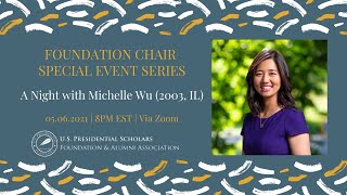 Foundation Chair Special Event Series | A Night with Michelle Wu (2003, IL)