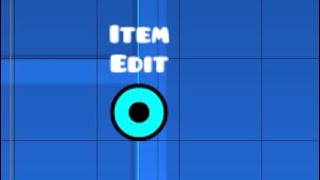 Item edit Basics￼