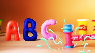 Play Doh Videos | Practice the Alphabet with Play-Doh | Play-Doh Learning Time Nursery Rhymes
