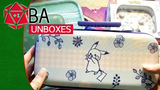 Unboxing the ADORABLE PowerA Pikachu Garden Switch Collection! | Review