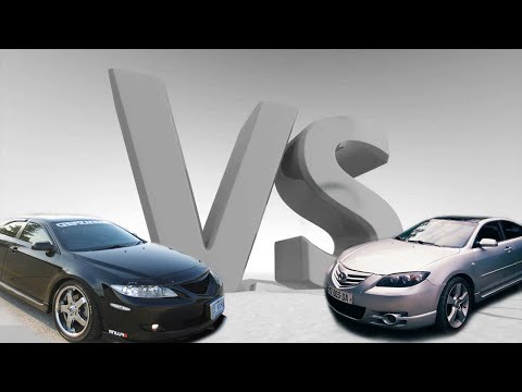 Mazda 3  2.3 aT  vs mazda anteza 2.3 AT -  ერთმანეთის კონკურენტები ?