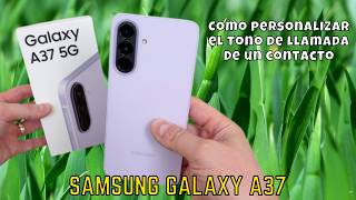 Como personalizar el tono de llamada de un contacto en un Samsung Galaxy A37