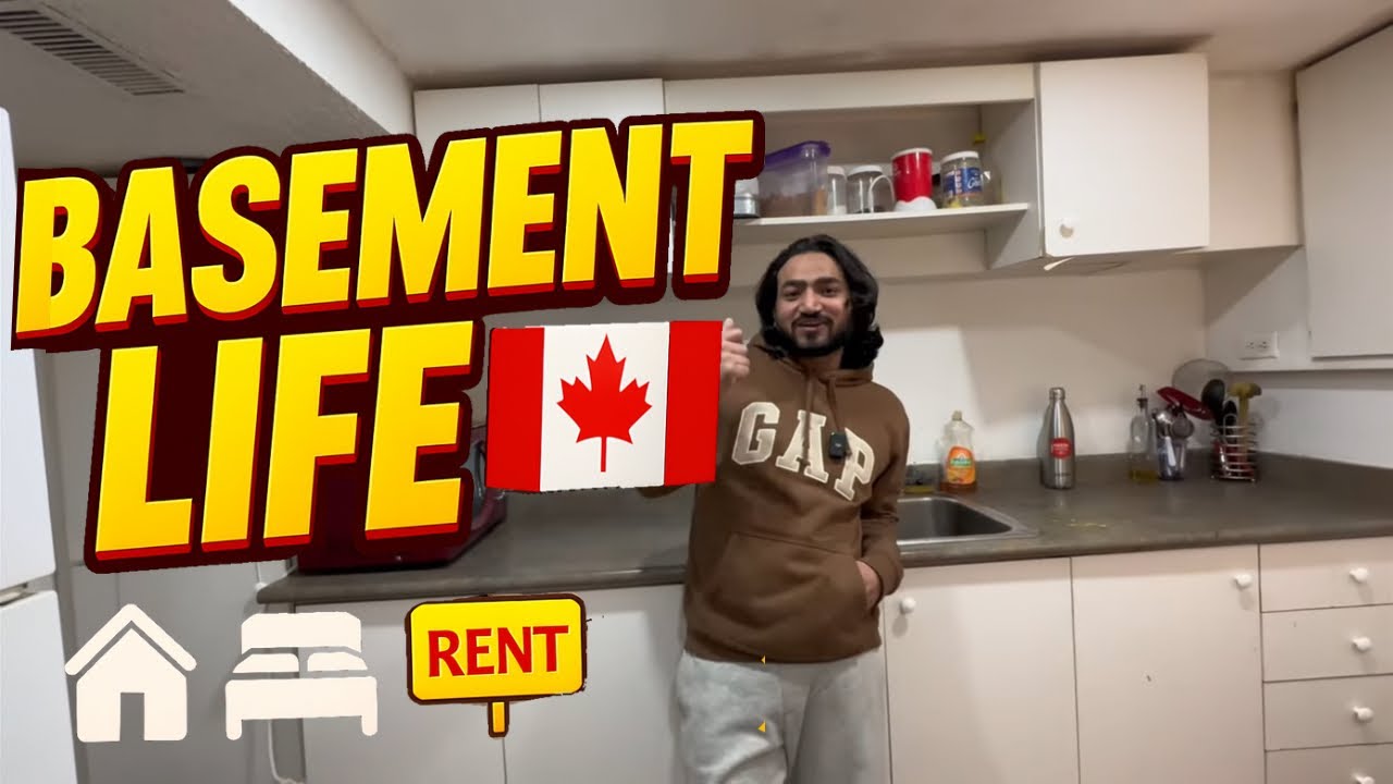 My Basement Tour 🇨🇦 | Life of an International Student in Canada