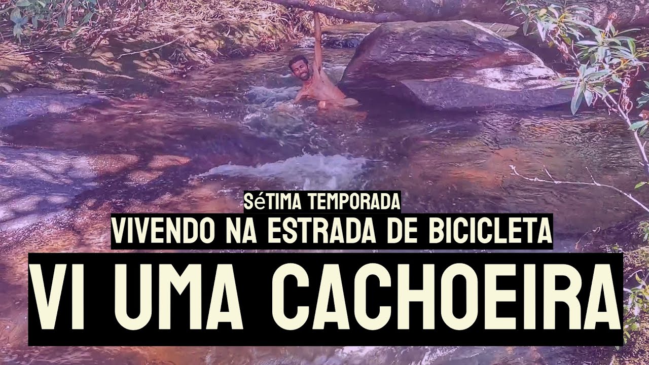De BIKE por TODO O NORDESTE: NA CACHOEIRA DO VEU DA NOIVA - Viagem de bicicleta #175