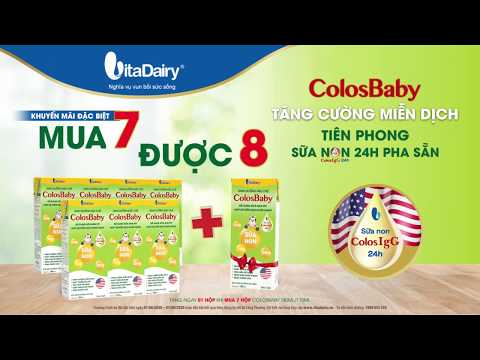 Video VITADAIRY- COLOSBABY MUA 7 ĐƯỢC 8 - TẶNG BÉ COLOSIgG... - youtube