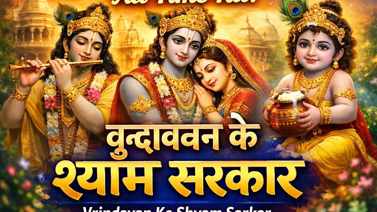वृंदावन के श्याम सरकार | All Time Hit Krishna Bhajan | New Krishna Song 2026 | Bhakti Geet